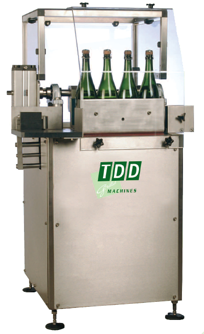 Semi automatic blending machine for sparkling wines